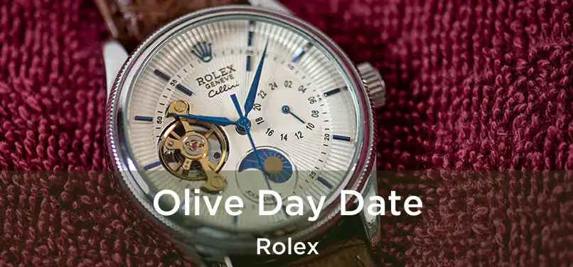  Olive Day Date Rolex